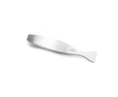Lacor - 62879 - Pinzas de Cocina, Pinza Quita Espinas, Pescado, Acero Inoxidable 18/10, 13cm, Brazos Curvados, Acabado Mate, Apto para el Lavavajillas