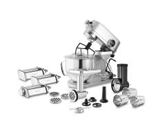 Catler Robot pastelero Chef Titanium, robot de cocina con kit de accesorios completo, potente motor sin escobillas y silencio, con pantalla y sistema de apagado automático KM 8012