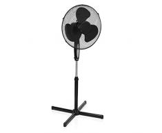 Tristar ve-5899 - ventilador de pie, 40 cm, control remoto, color negro