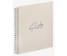 Pagna 30910-02 - Álbum de fotos con espiral (310 x 320 mm, 40 páginas), color blanco