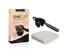 Finum SET de 60 ONE CUP filtros de café con su soporte
