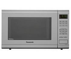 Panasonic NN-GT462MGPG Integrado - Microondas (Integrado, Microondas combinado, 31 L, 1000 W, Botones, Plata)