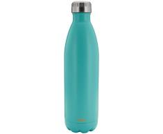 Smidge Botella de agua reutilizable de 750 ml, acero inoxidable de doble pared, aislante, 12 horas caliente y 24 frío, BPA, sin sabor metálico