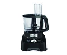 Moulinex FP821811 - Robot multifunción, 1000 W, gran capacidad, 3 L, picadora, discos ralladores finos/gruesos, cuchillas de acero inoxidable de titanio, robot de cocina con 28 funciones FP821811