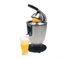 Princess Exprimidor eléctrico Champion Juicer Pro, palanca de prensado, acero inoxidable, filtro ajustable para pulpa, fácil de limpiar, sistema antigoteo, servido directo, 300 W (01.201863.01.001)