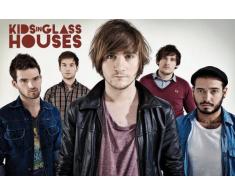 Empire 346223 Póster de niños en diseño de casas de cristal la suciedad 91,5 x 61 cm