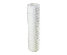 Cartucho Sedimentos 5 micras Bobinado para Vaso 10 Estandar. Fabricado en Materiales del Alto Rendimiento. Fácil Instalación y Mantenimiento. Bbagua.