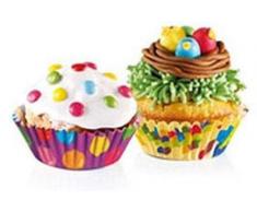 Tescoma Pack 60 CAPSULAS Papel 6CM Delicia NIÑOS, Colores Variados, 21 x 11 x 3.2 cm