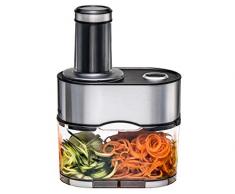 ROMMELSBACHER Spiralschneider EGS 80 Cortador en Espiral, Caja de Acero Inoxidable