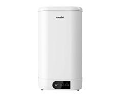 Comfee D50 - 15ED3 calentador de agua eléctrico Mural de Accumolo 50 L - Encima fregadero de almacenamiento - compacto fácil de instalar, Color Blanco.