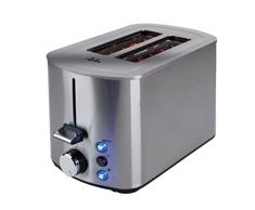 Jata TT1048 Tostador con Dos Ranuras de 40 mm con Selector Electrónico de Tostado 5 Posiciones Cuerpo Toque Frío Descongela y Mantiene el Calor Bandeja Recogemigas Centrado Automático del Pan