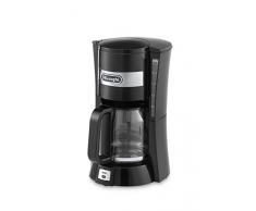 DeLonghi ICM15210.1 Cafetera de goteo para 10 tazas, 900 W, 1.25 L, acero inoxidable, negro