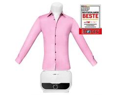 Clatronic HBB 3734 - Percha para camisas, blusas y pantalones, función 2 en 1, secado y planchado en un paso, temporizador de 180 minutos, 1200 W, cuerpo de globo de talla única (XS-S-M-L-XL-XXL)