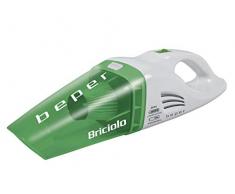 BEPER 50.401/GN Aspirador de Mano 50.401 Color Verde, 60W, Aspira Líquido y Sólido, Acero