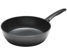 KUHN RIKON, Sarten honda antiadherente de aluminio EASY INDUCTION pared alta, apta para vitrocerámicas inducción, 24 cm