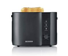 Severin 9552 - Tostadora, 800 W, color negro mate
