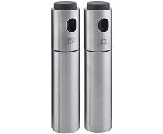 FMprofessional 22523 Pulverizador de vinagre y Aceite, Acero Fino y plástico