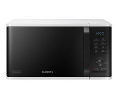 Samsung MG23K3515AW Encimera - Microondas (Encimera, Microondas con grill, 23 L, 1100+800 W, Botones, Giratorio, Blanco)