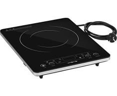 BRUNNER 7202834N - Placa de inducción con regulación de potencia, 9 niveles de 300-2000 W