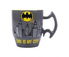 Half Moon Bay MUGBBM39 Taza relieve Batman, Cerámica