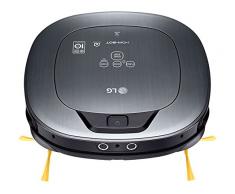 LG VSR9640PS - Hombot Turbo Serie 12. Robot aspirador, video vigilancia avanzada, color plata metalizado