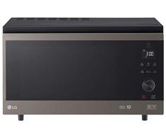 LG MJ3965ACT - Microondas (Encimera, Microondas combinado, 39 L, 1350 W, Tocar, Negro, Acero inoxidable)