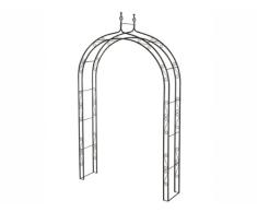 Siena Garden 732698 - Arco para jardín