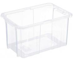 Caja de almacenaje CARGOBOX 6L., dimensiones (mm) 300x200x165, color Transparente