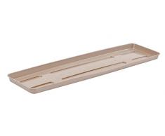 VERDENIA Posavasos de ratÃ¡n para Plantas y Hierbas, Posavasos de plÃ¡stico, Ligero, rectÃ¡ngulo, Muchos Colores, 60 cm, 21911 Caramelo