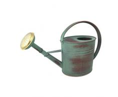 GUILLOUARD vieillie 4 litros regadera Verde con SA Manzana de jardín en latón