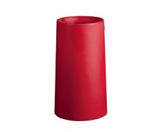 Hobby Flower Novo - Maceta Redonda con Sistema de Auto-riego, 42 x 75 cm, Color Rojo