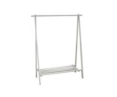 Perchero Burro Natural-Perchero Burro Plegable de Madera Natural para organizar Las Prendas de Ropa.(120×44×149)