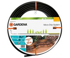 GARDENA 1395-20 - Tubo de goteo subterráneo Micro-Drip, 13.7 mm, prolongación de manguera para un riego homogéneo del césped ahorrando agua