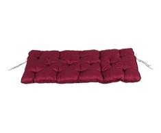 Meerweh Cojines Acolchados para Banco de 2 plazas Color Verde//Beige 120/ x 50/ x 10/ cm