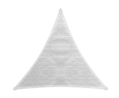 Windhager 10975 - Vela de sombra para patio (3.6 x 3.6 x 3.6 m), color blanco/ beige