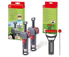 2x Trampa de Ratas de Jardín SuperCat con un conjunto de accesorios - Sistema de control de ratas de jardín - Fabricado en Europa - Acción de captura de gatillo única - Ultraeficaz con altas tasas de captura. Operación simple