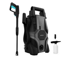 Cecotec Hidrolimpiadora de Alta Presión HydroBoost 1400 Essential, 1400 W, Hogar, Jardín o Coche, Caudal de 426 l/h, Presión 105 Bares, Bomba de Aluminio, Radio de acción 9 m