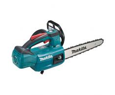 Makita DUC254CZ Sierra de Cadena a batería 18V para poda Carving, Verde