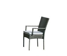 Hevea Sillón Comedor Noray Gris Exterior