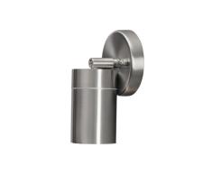 Konstsmide GU10 7598-000 Modena - Aplique de Pared dirigible (Acero, 7 W)