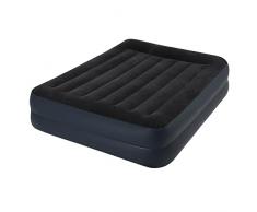 INTEX 64124 - Colchón hinchable Dura-Beam Plus modelo Pillow Rest - 152 x 203 x 42 cm