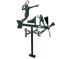 IMEX EL ZORRO 11281 - Veleta de jardín tenista, 480 mm