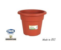 Greentime Eco 55491 Maceta, 25 cm