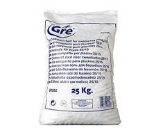 Gre 90365 - Sal Compacta para Piscina, 25 kg