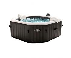 Spa hinchable octogonal con burbujas y jets 795 litros INTEX