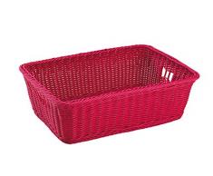 King Home c1567072/F cesta Sunny de mimbre sintético, fucsia
