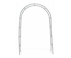 Galileo Casa - Arco de jardín 240 x 130 x 37 cm - Diámetro 13 mm, Verde