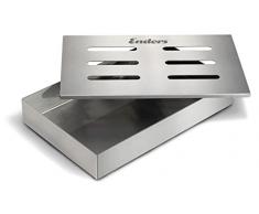Enders Ahumador barbacoa de acero inoxidable 8812 para harina, chips, bolas y fumar - Ahumador barbacoa gas como accesorio barbacoa #8812