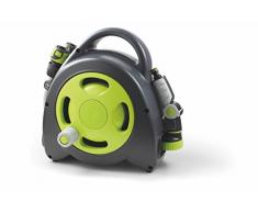 G.F. Aquabag Maxi Caja portamanguera Manual Negro, Verde, Gris - Carretes de Manguera de jardín (Caja portamanguera, Manual, Negro, Verde, Gris, De Mano, 16,5 m, 3/4)