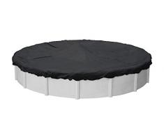 Piscina Mate 3812-pm Negro Malla de Invierno para Mesa Redonda por Encima del Suelo Piscina
